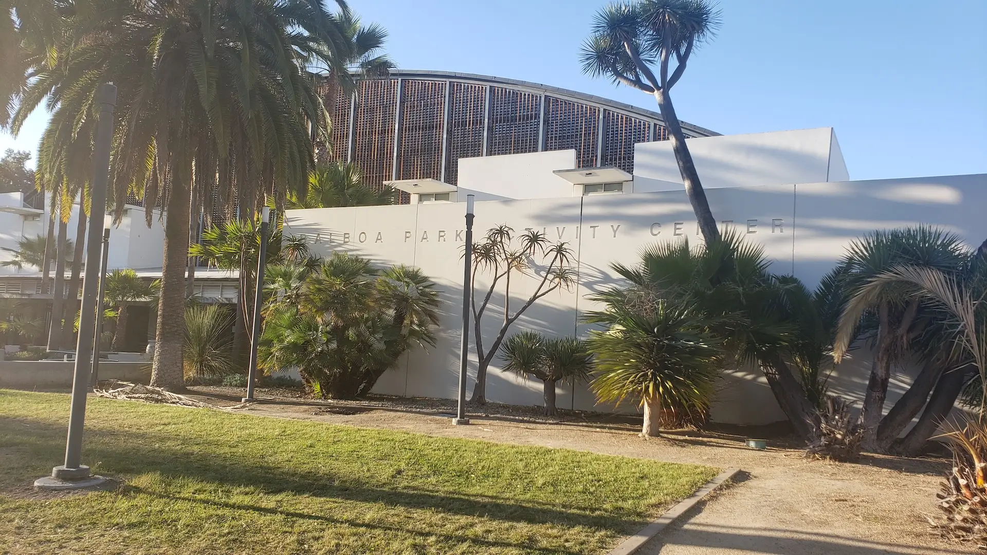 Outside of the Balboa Park Activities Center