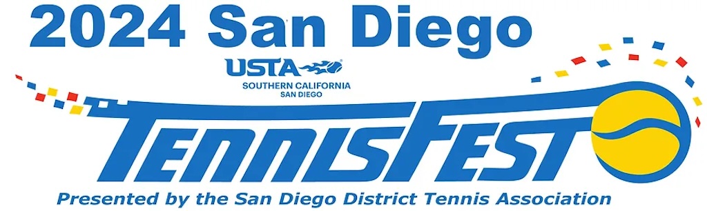 2024 San Diego TennisFest poster