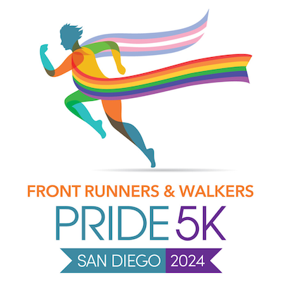 Front Runners and Walkers Pride 5K San Diego 5k poster
