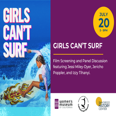 Girls Can't Surf poster