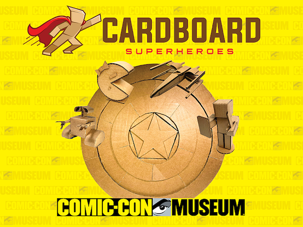 Cardboard Superheroes poster