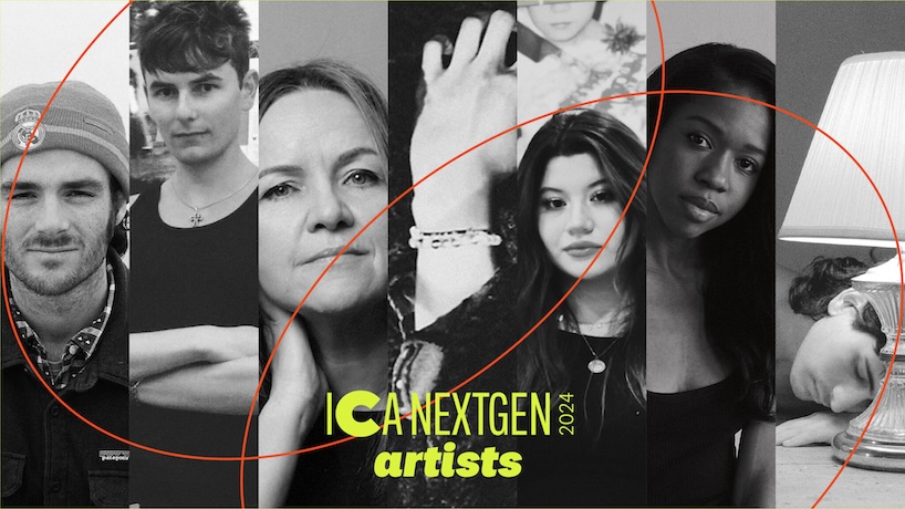 Black and white image of ICA NextGen 2024 artists