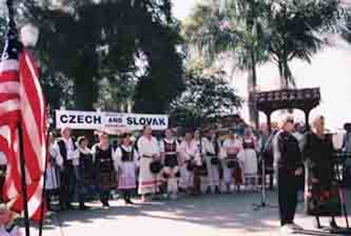 Czech and Slovak parade