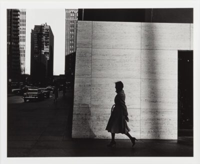 black and white photo of a woman